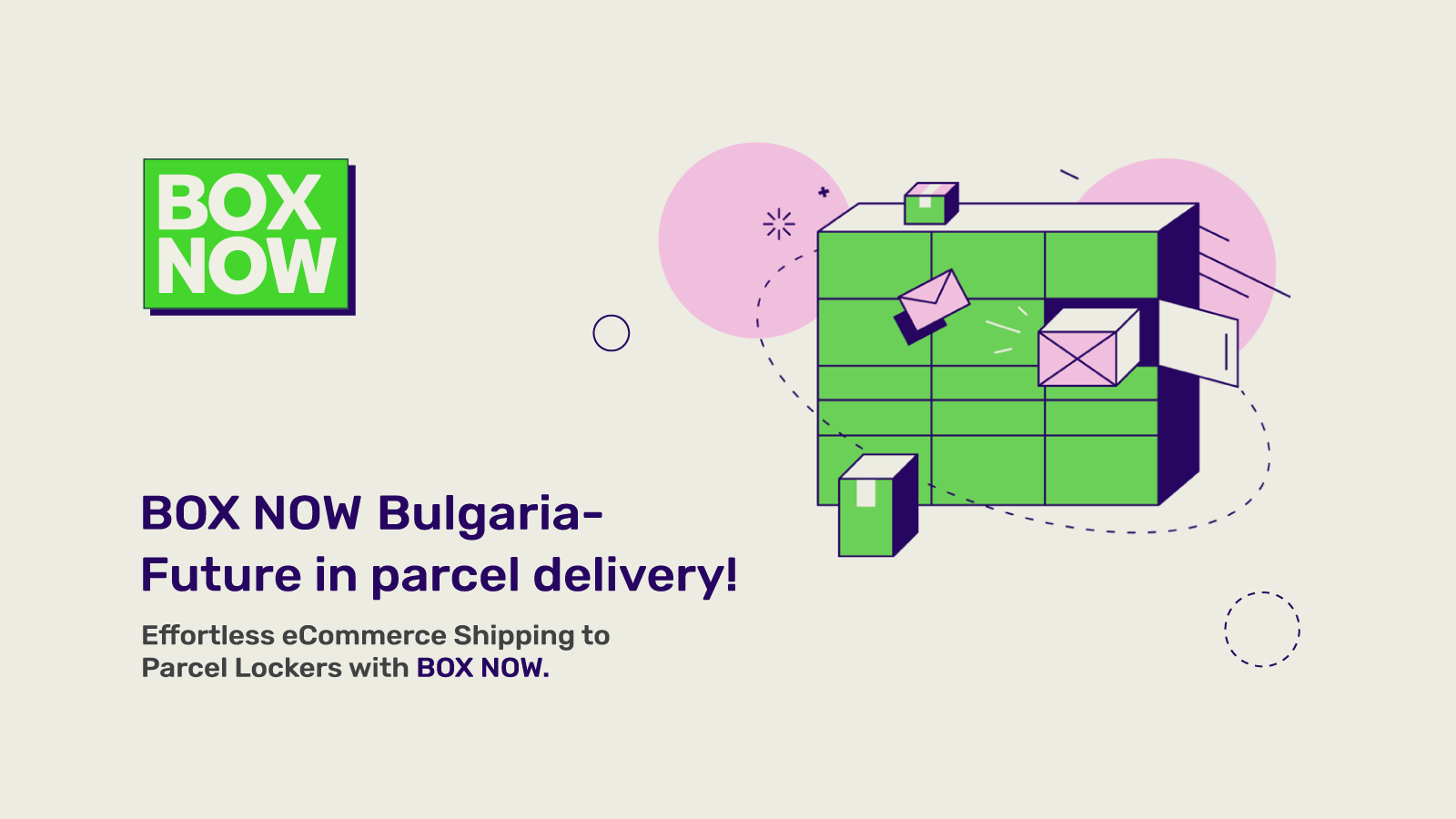 BOX NOW Bulgaria - 包裹配送的未来！