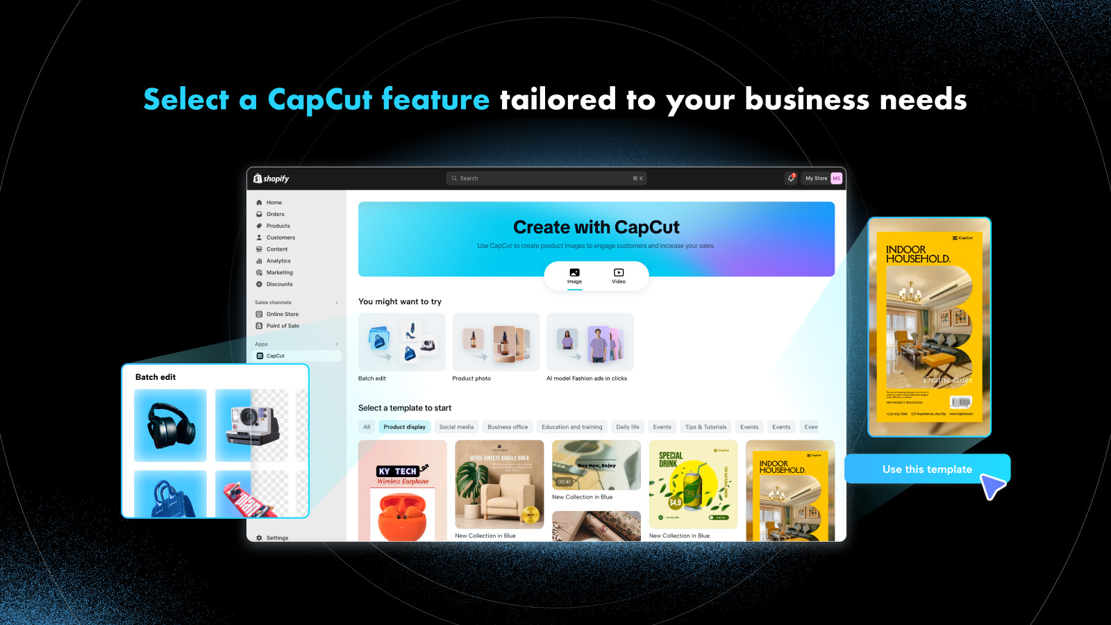 Pick a CapCut feature