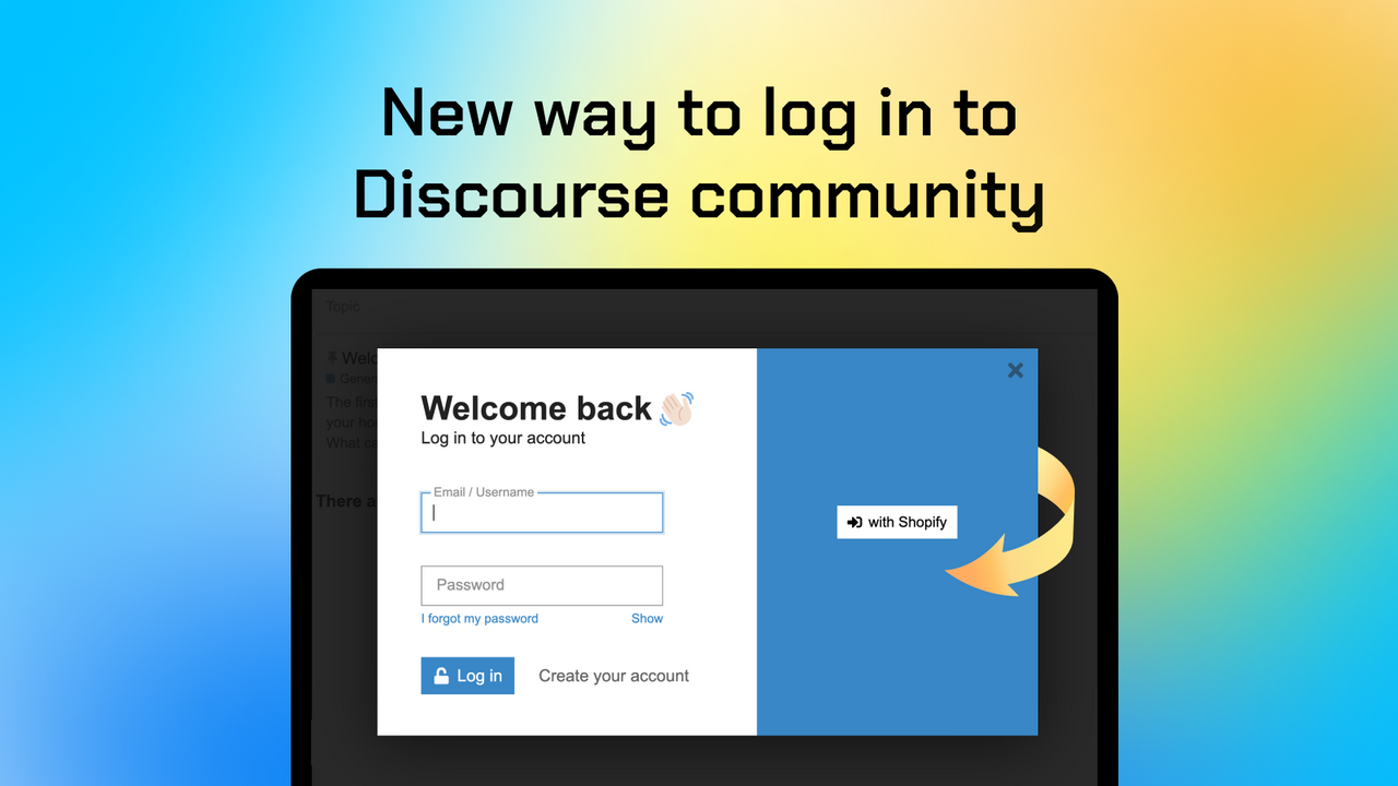 Discoursify – Shopify的Discourse登录/注册集成