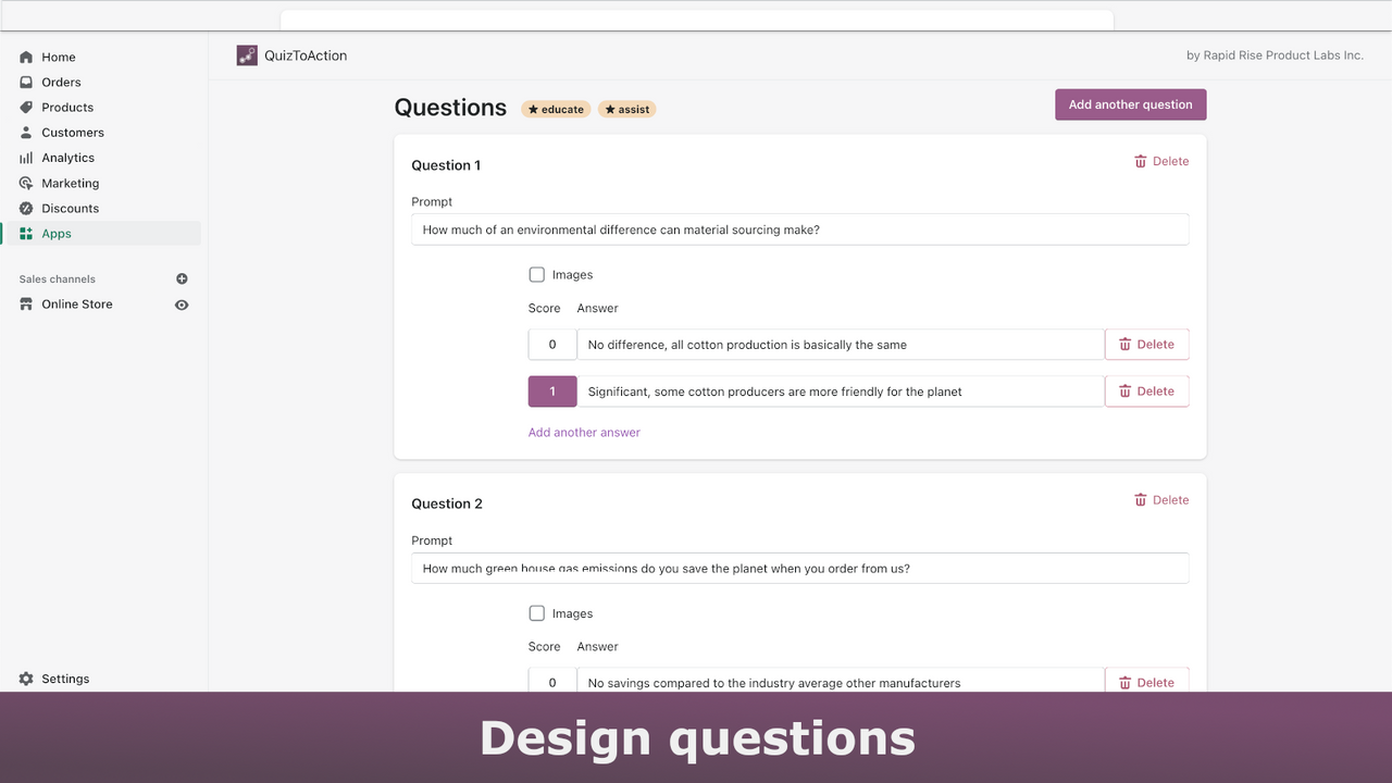 Design questions and answers