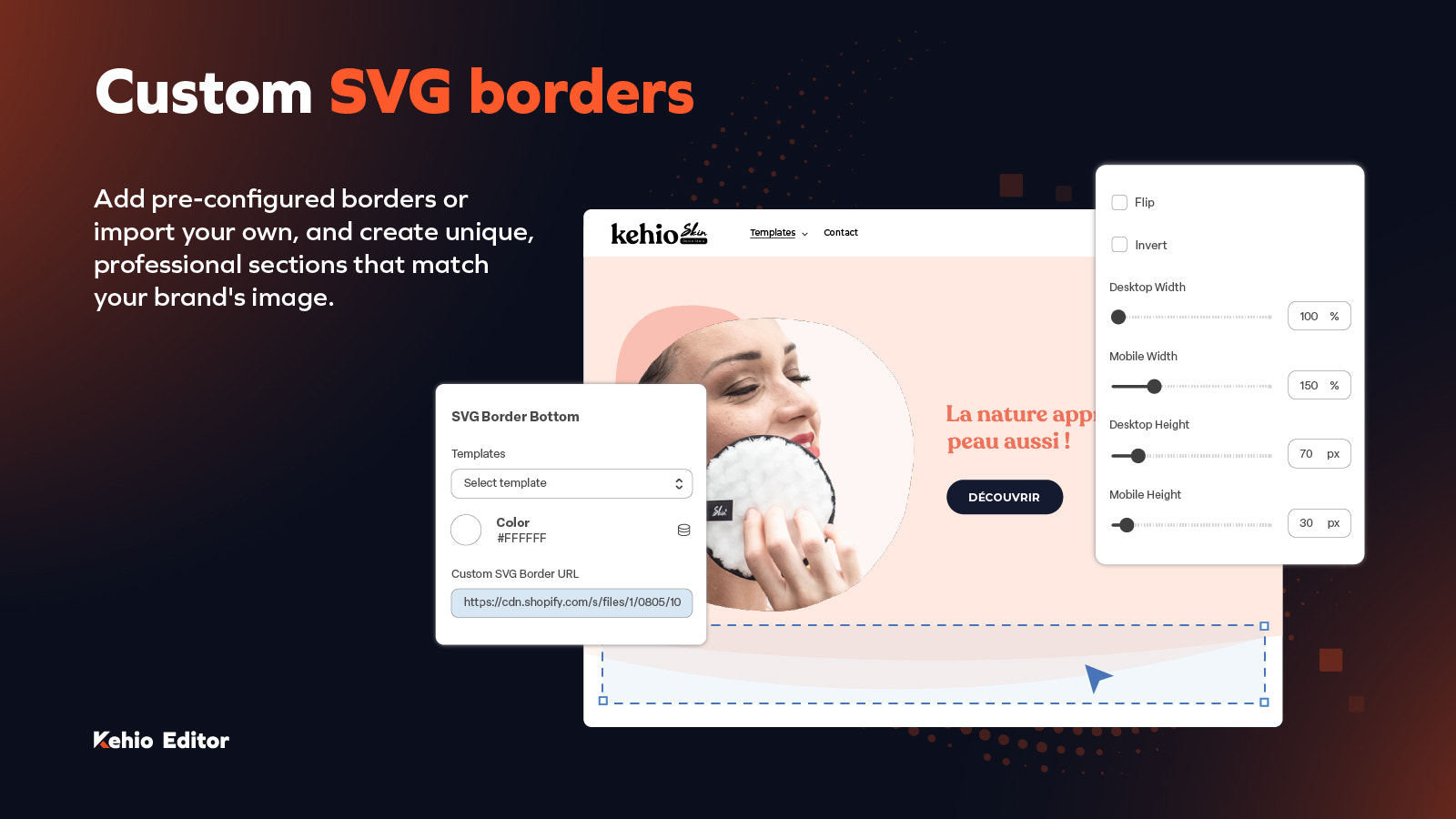 Custom SVG borders 
