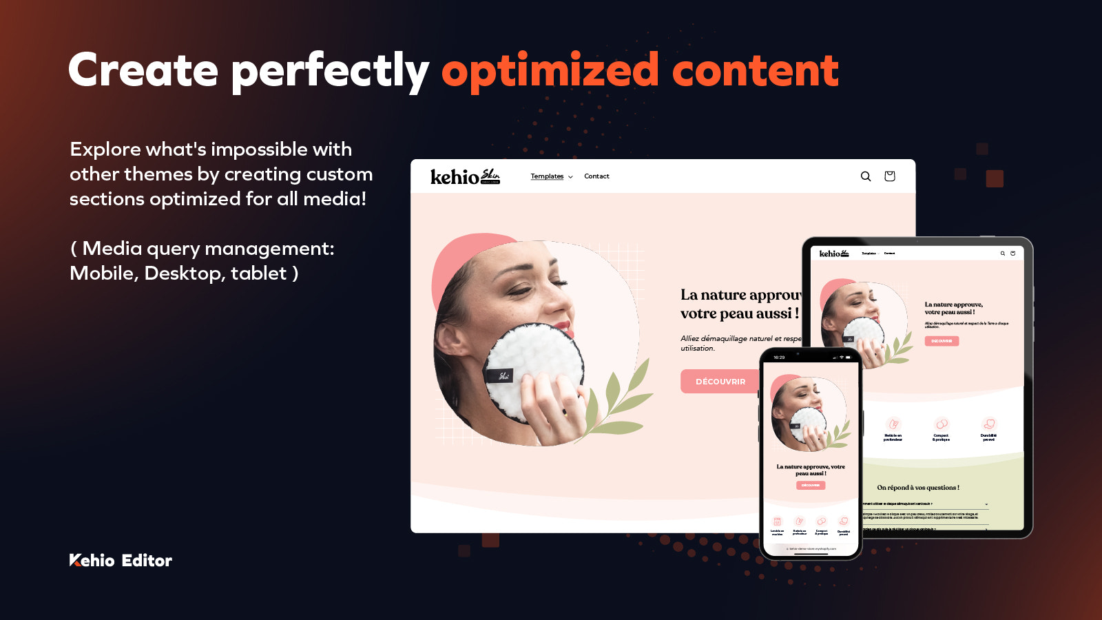 Create perfectly optimized content  