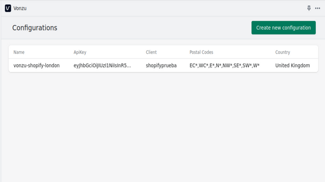 Listez toutes vos configurations