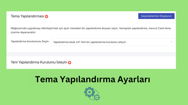 Tema Yapılandırma Ayarları