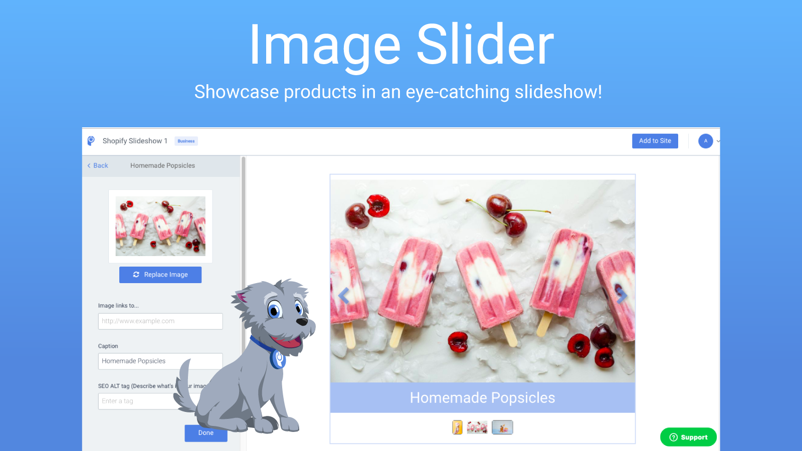 image carousel shopify