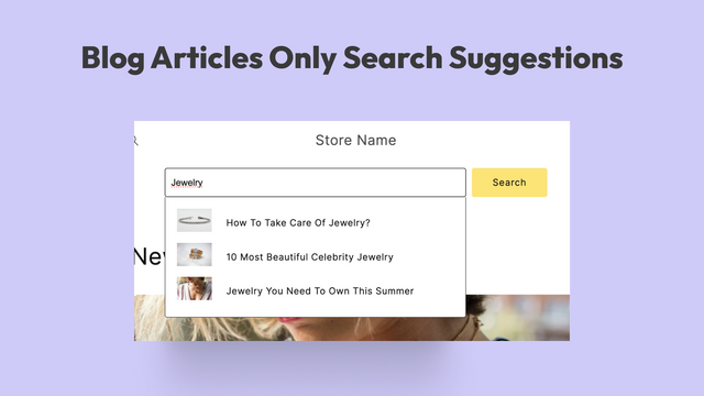 Article-Only Search Suggestions