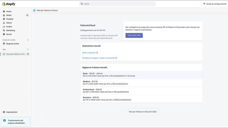 GetSync per Fatture in Cloud Screenshot