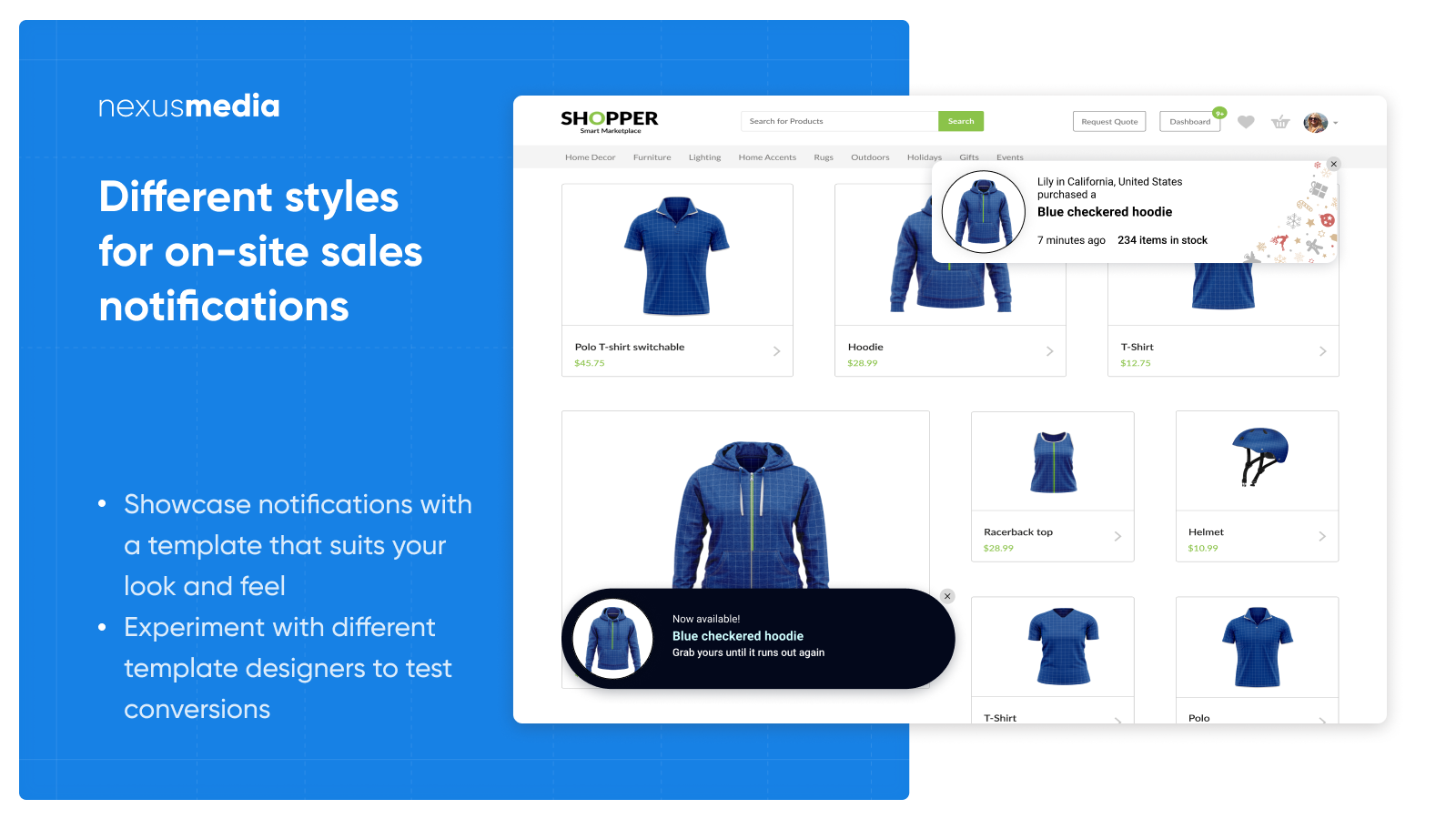 SalesPush ‑ Sales Popup Screenshot
