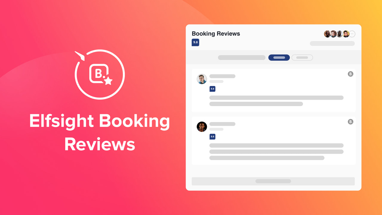 Booking Reviews for a Shopify Website by Elfsight