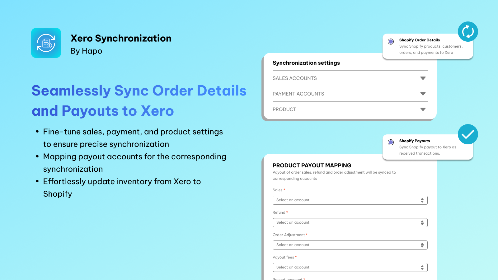 Xero Sync by HAPO Screenshot