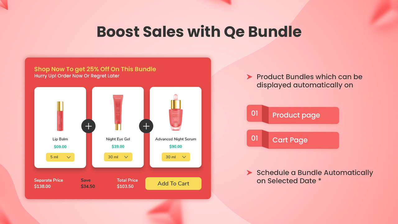 Client side Product Bundle