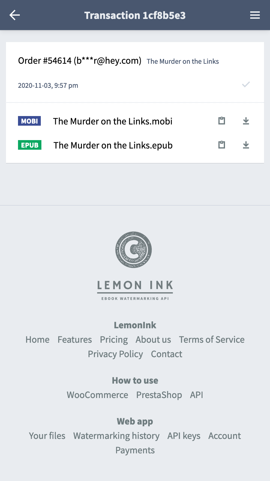 LemonInk Screenshot