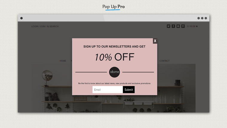 Pop Up Window Pro Screenshot