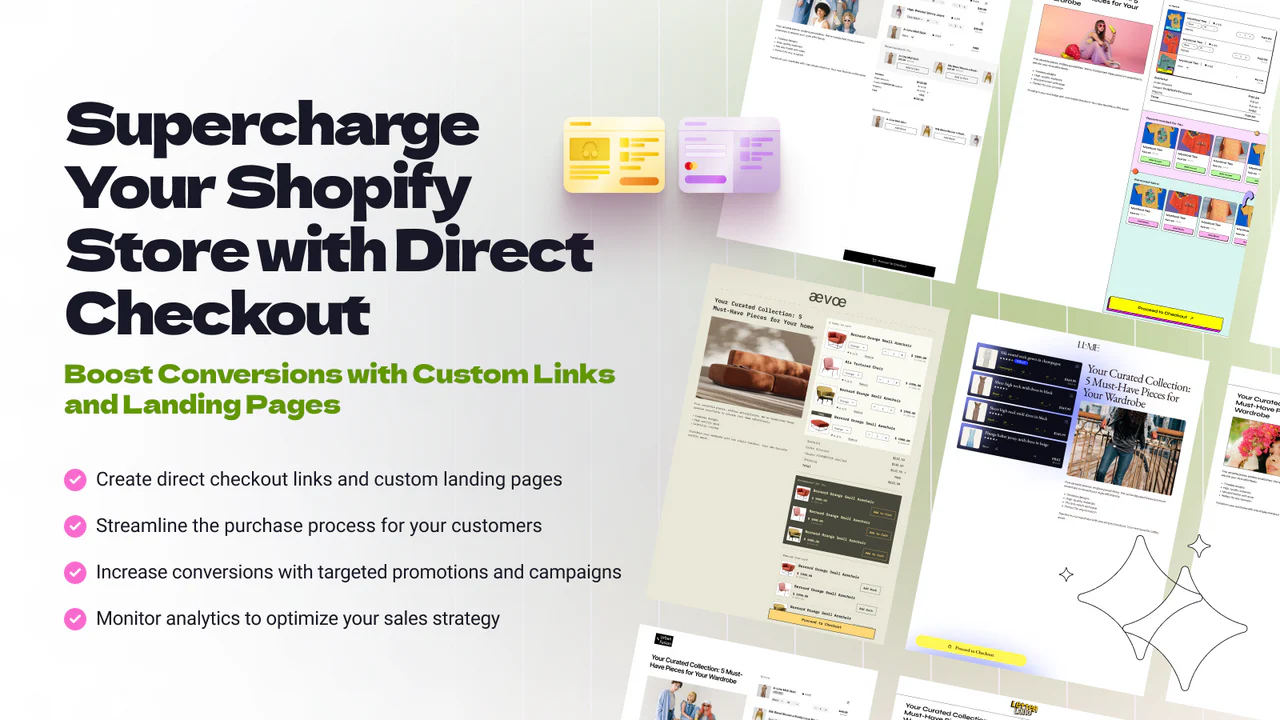 Supercharge Your Shopify Store with Direct Checkout Boost