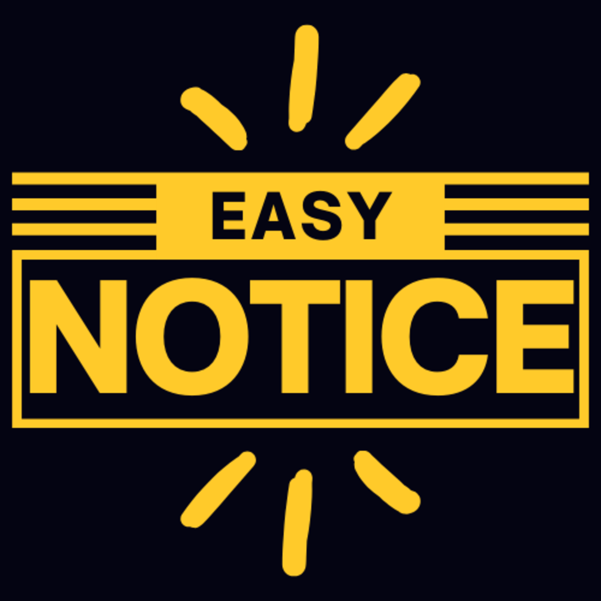 Easy Notice Clear Alert