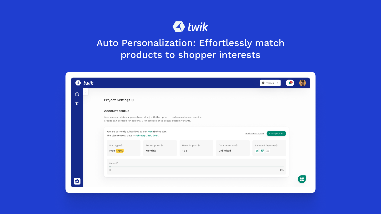 Personalization: Effortlessly match products to shopper interest