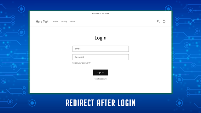 Redirecionar após Login