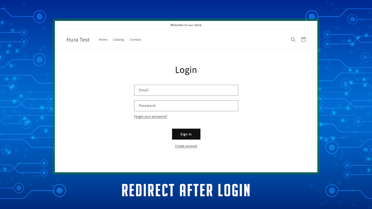 Redirect after Login