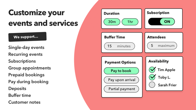 Manage your team's schedule.