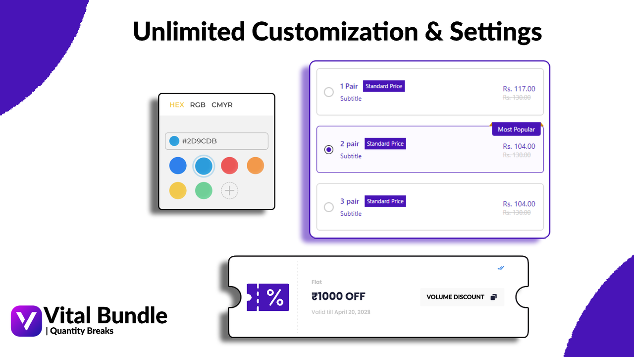 Volume Bundles customization 