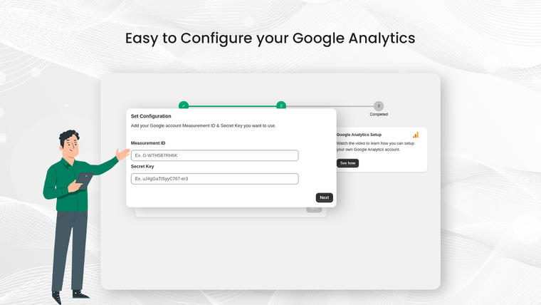 Easy Google Analytics 4 (GA4) Screenshot