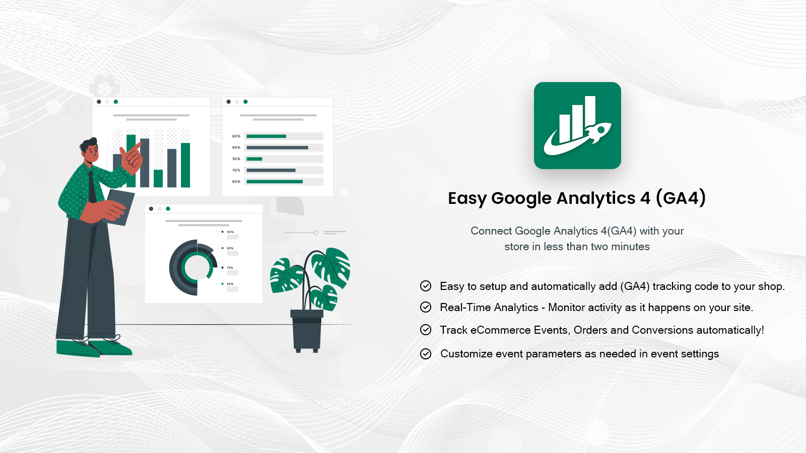 Easy Google Analytics 4 (GA4) Screenshot