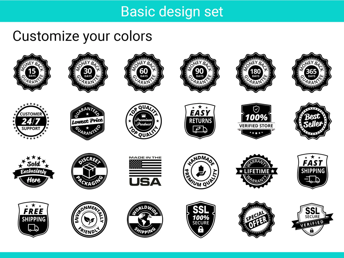 basic trust icons