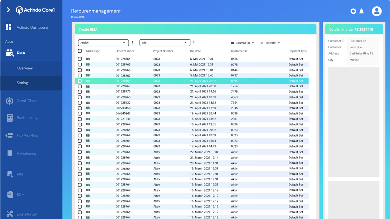 Return Management Module