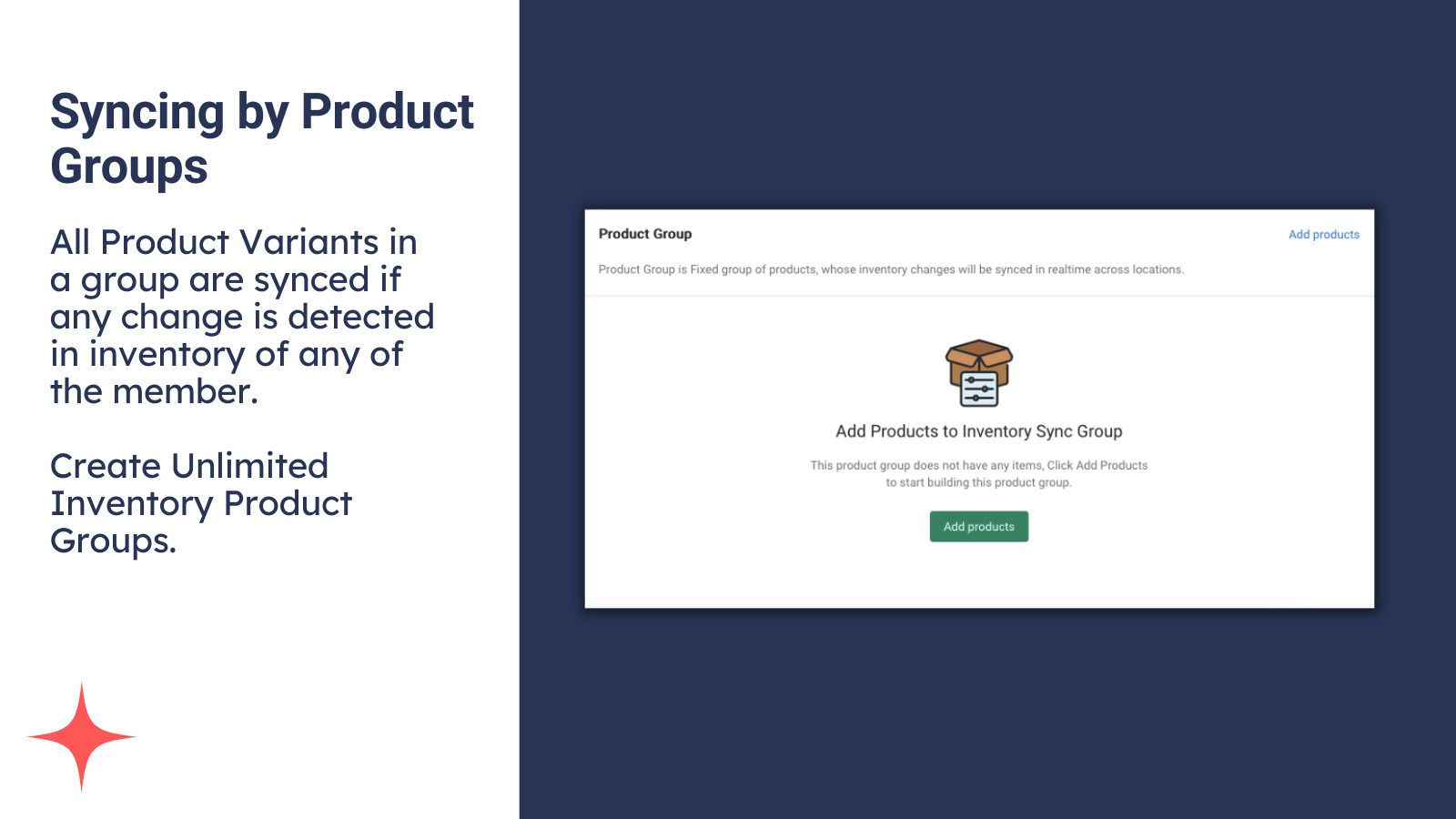 Inventory Product Groups