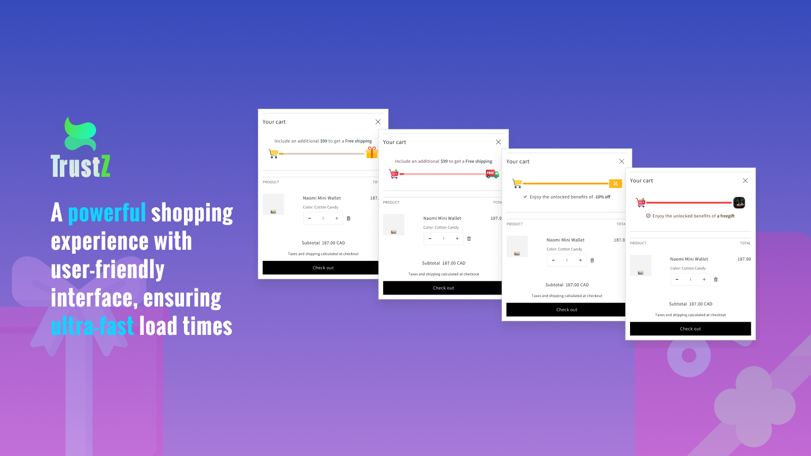 A powerful shopping experience with user-friendly interface, ens