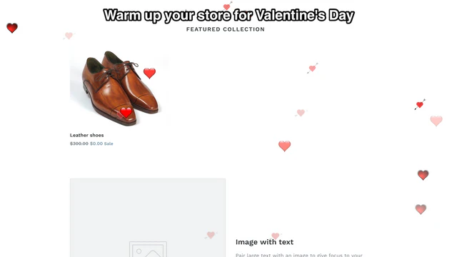 Calienta tu tienda para el Día de San Valentín