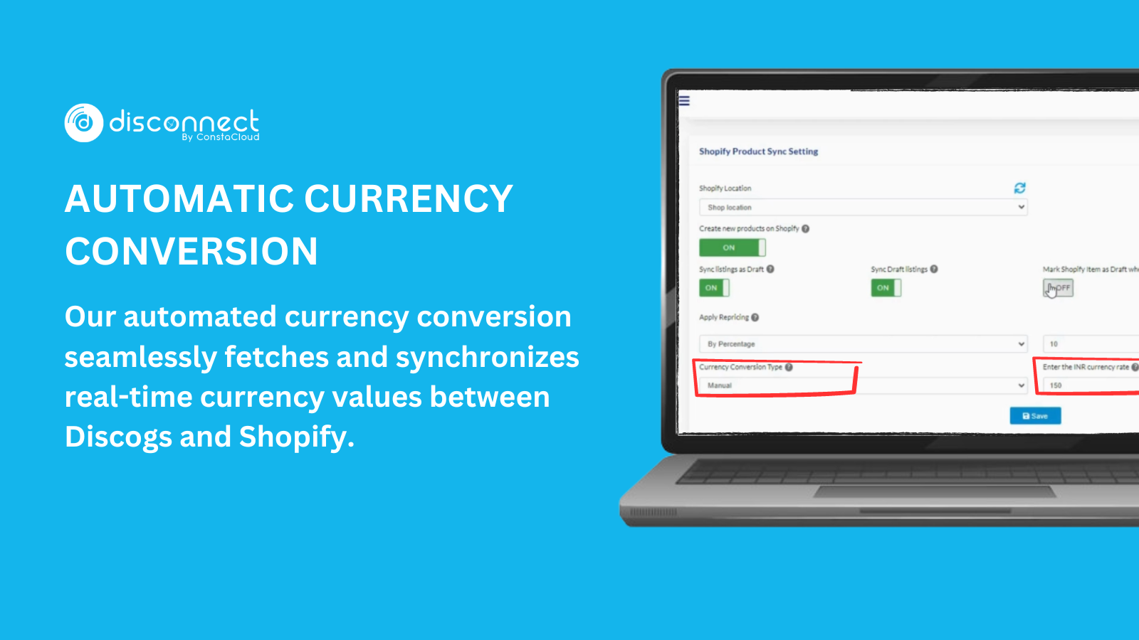 Enable currency conversion 