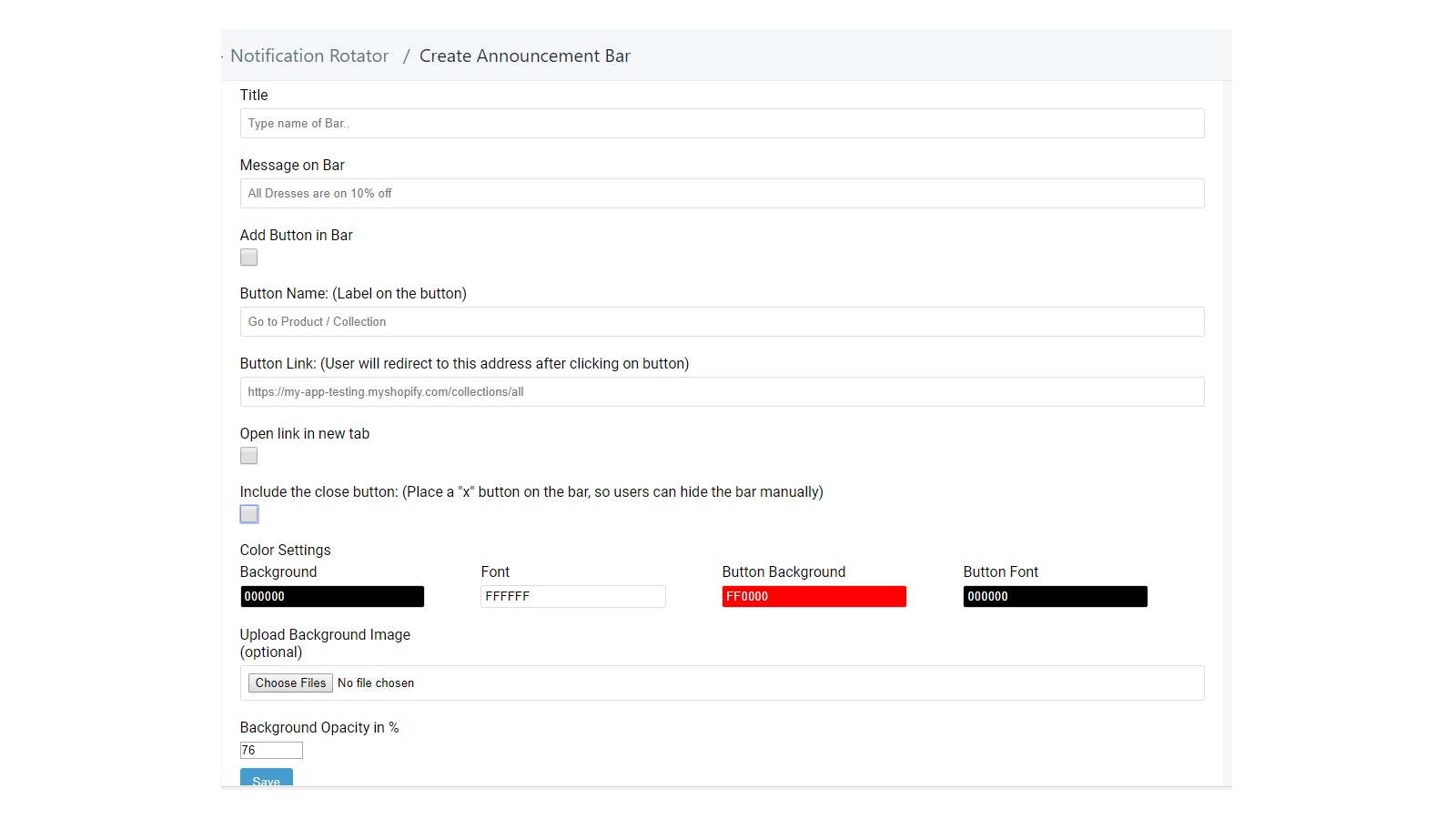 Barre d'annonce multiple par enormapps