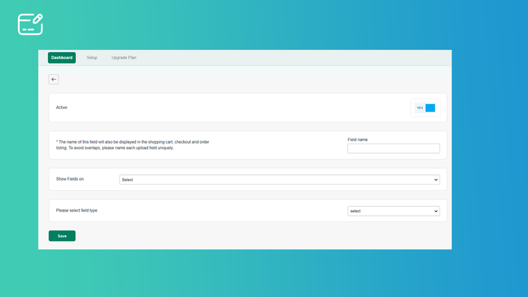 Product Extra Fields ‑Soronix Screenshot