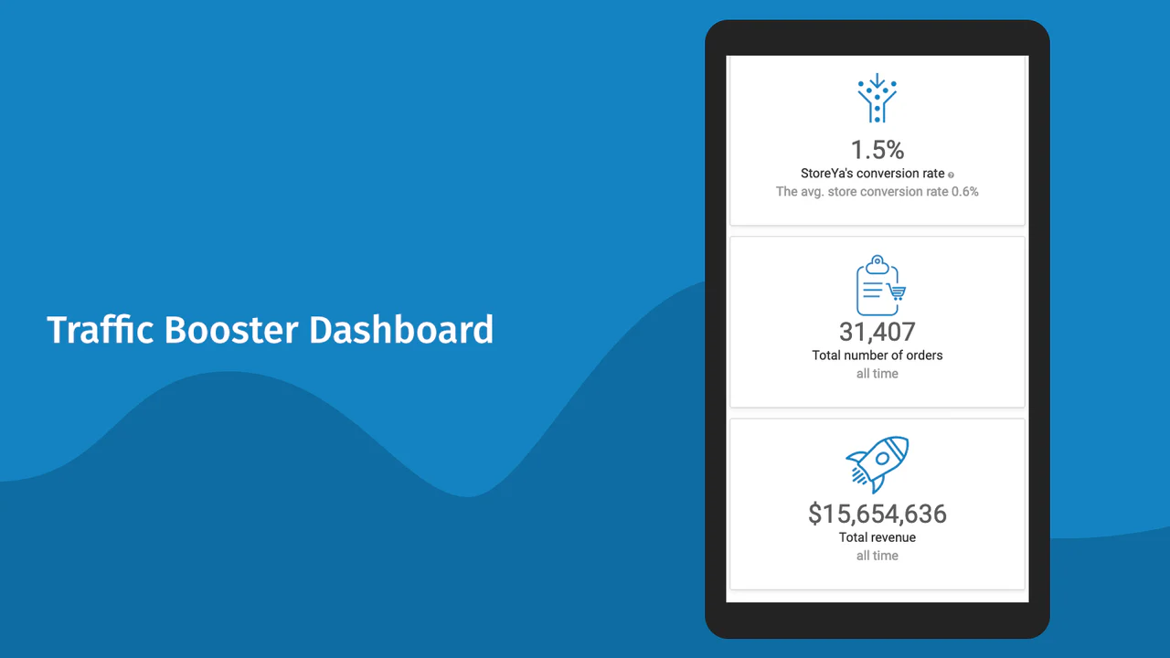 Traffic Booster Dashboard