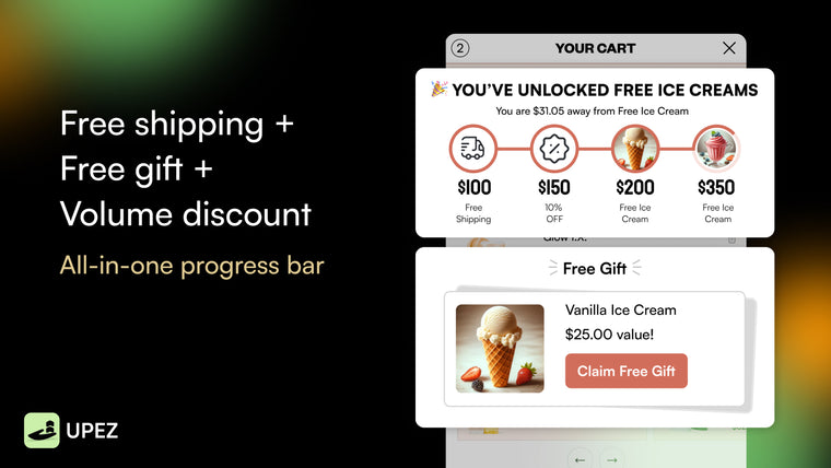 UPEZ ‑ All‑In‑One Cart Upsell Screenshot