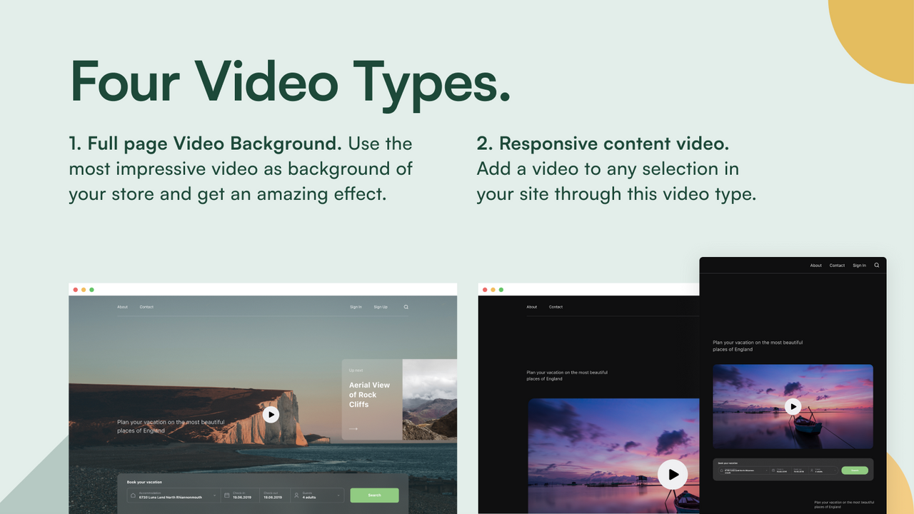 SC Video Background - Nhúng video TikTok, YouTube và Vimeo ngay ... Phản hồi đa nền tảng: Bạn đang muốn website của mình thêm phần độc đáo hơn với video TikTok, YouTube hay Vimeo? SC Video Background giúp bạn nhúng video vào website của bạn một cách dễ dàng và tiện lợi. Hãy xem ngay để trở nên nổi bật hơn!