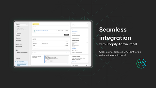 NubiSoft Pickup Points sömlös integration