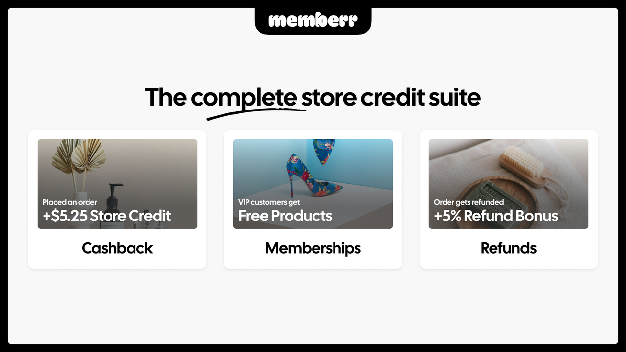 Store Credit Widget