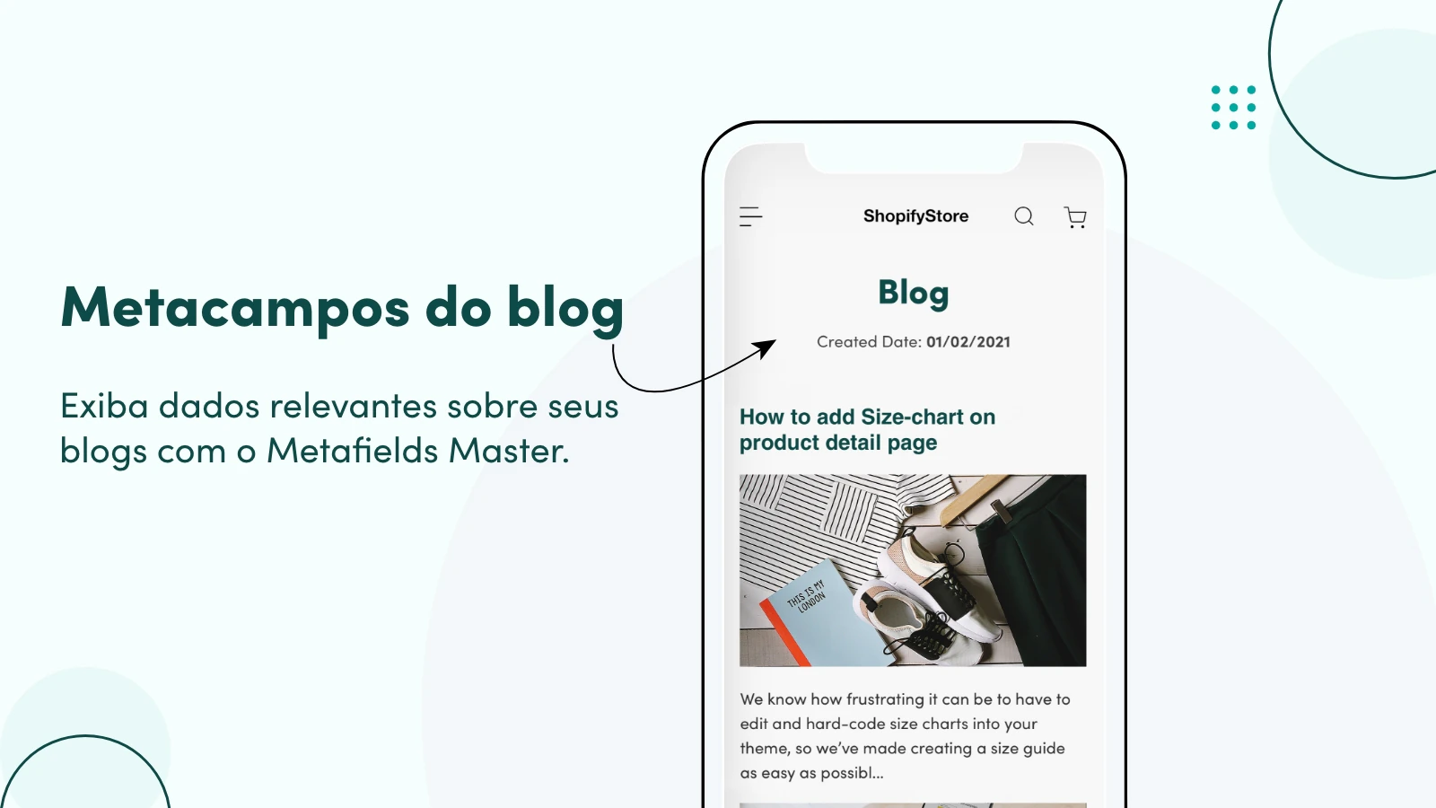 Metacampos do blog