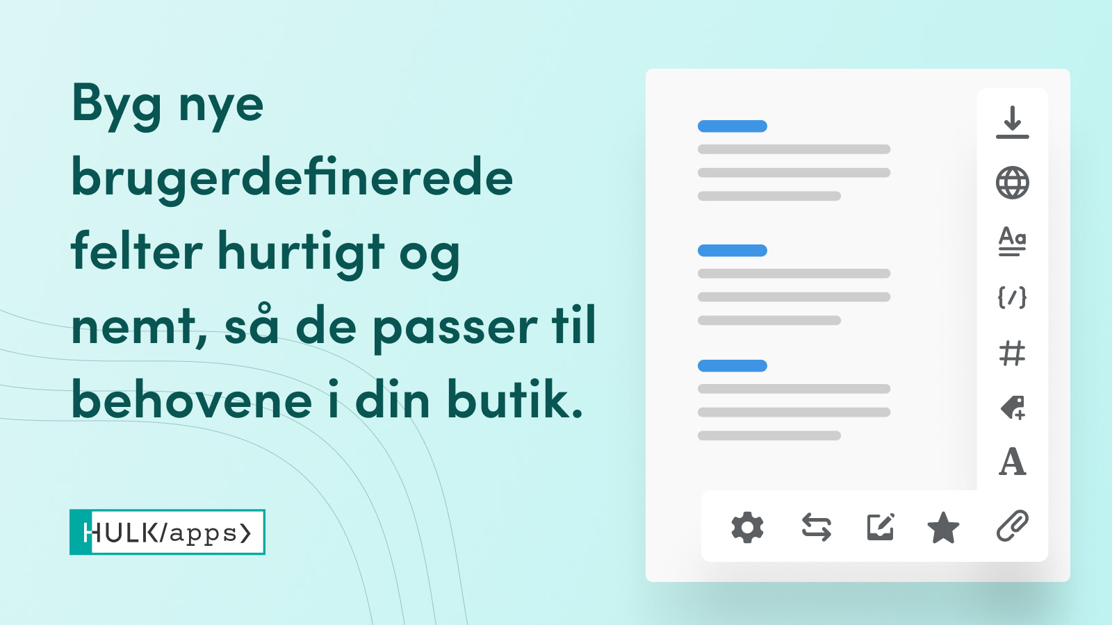 Metafields Mester App af HulkApps