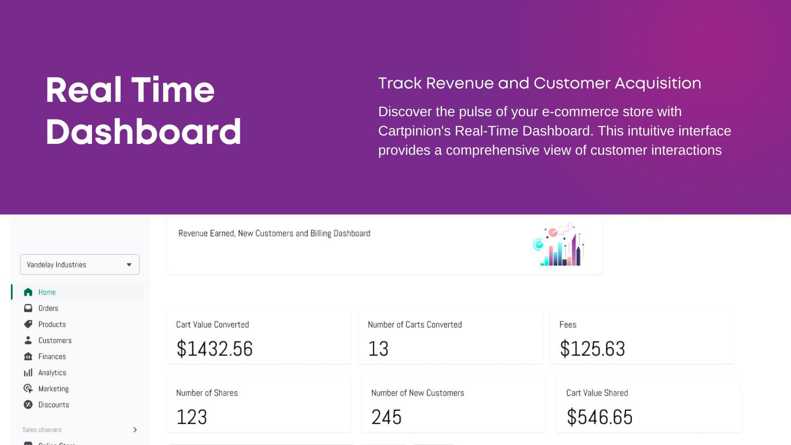 Analytics and Admin