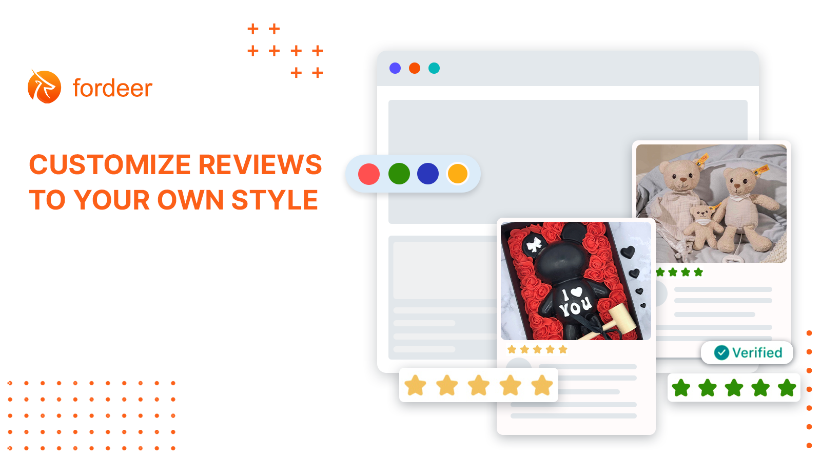 Customize reviews