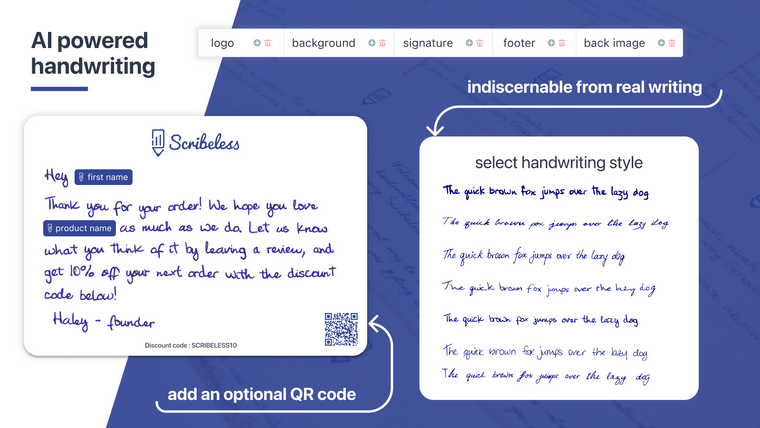 Scribeless | Handwritten notes Screenshot