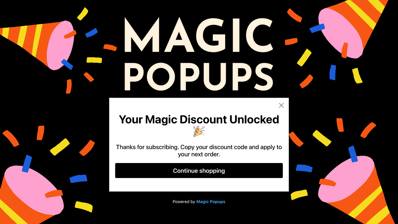 Magic Popups