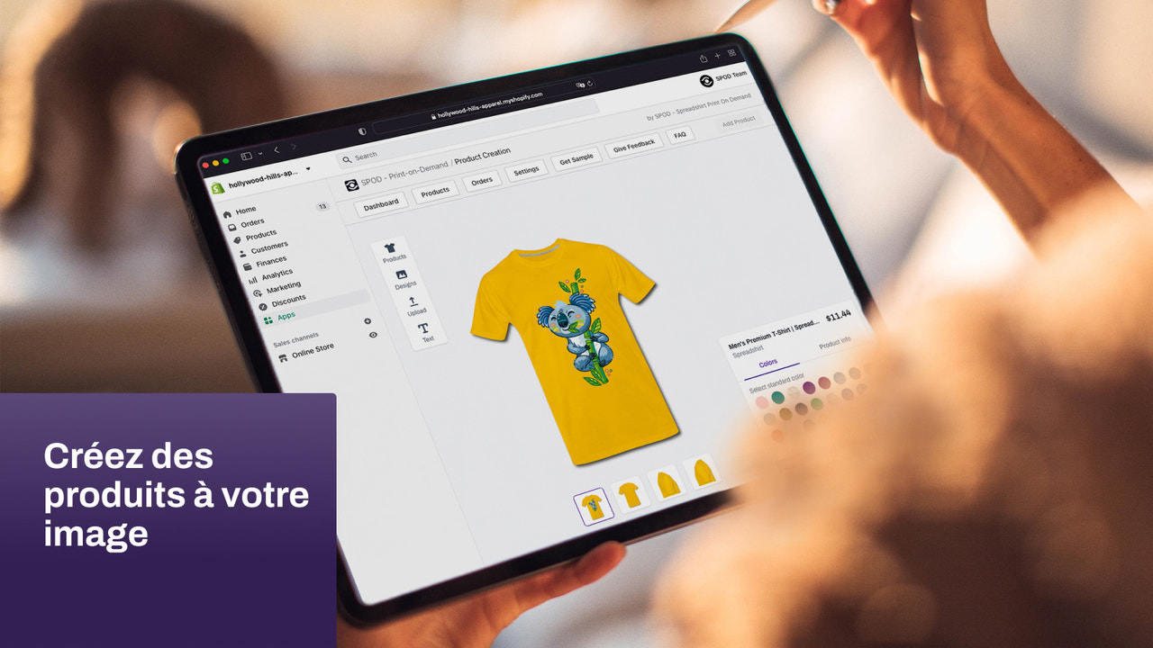 SPOD by Spreadshirt, créer et designer vos produits facilement