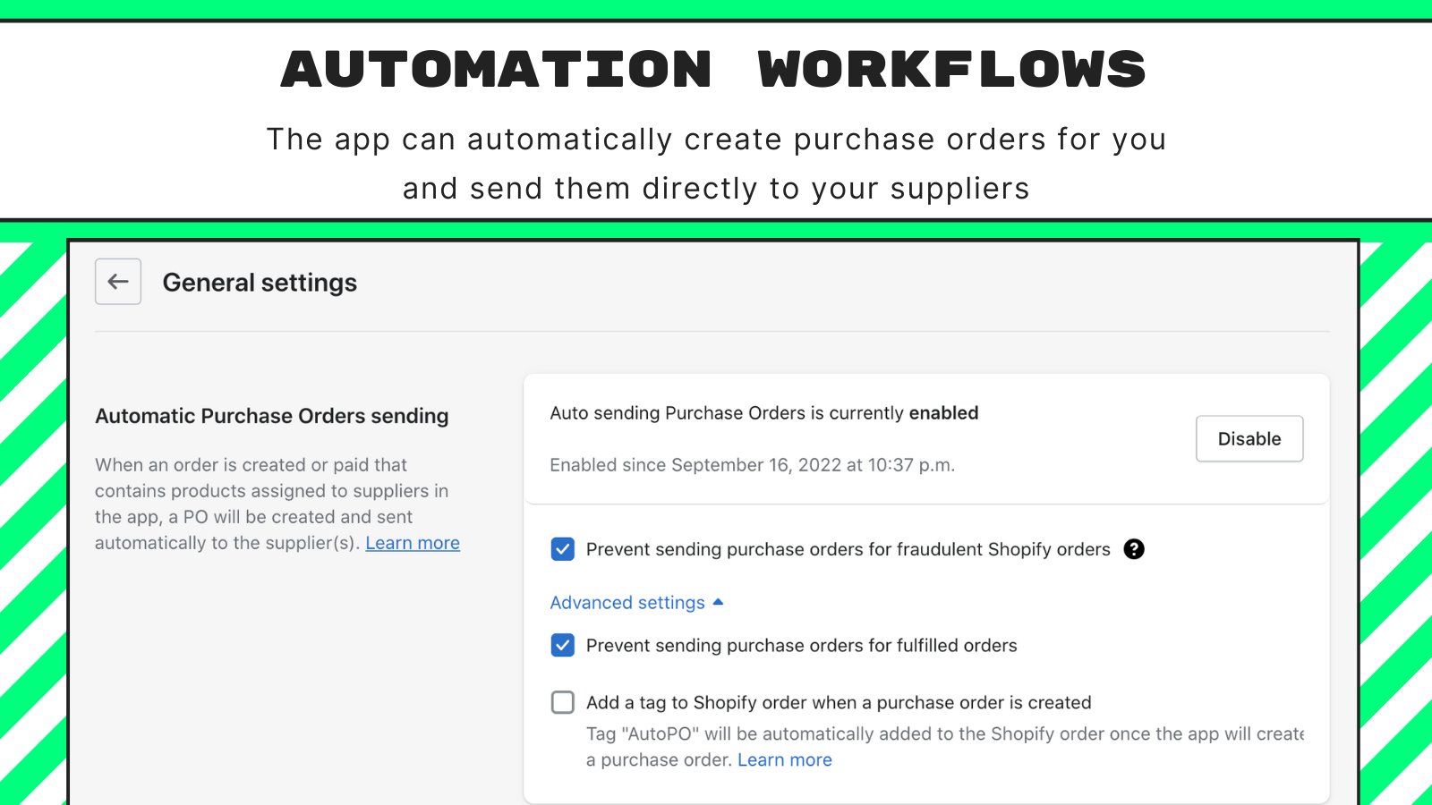 Manage Purchase Orders in single place, take control