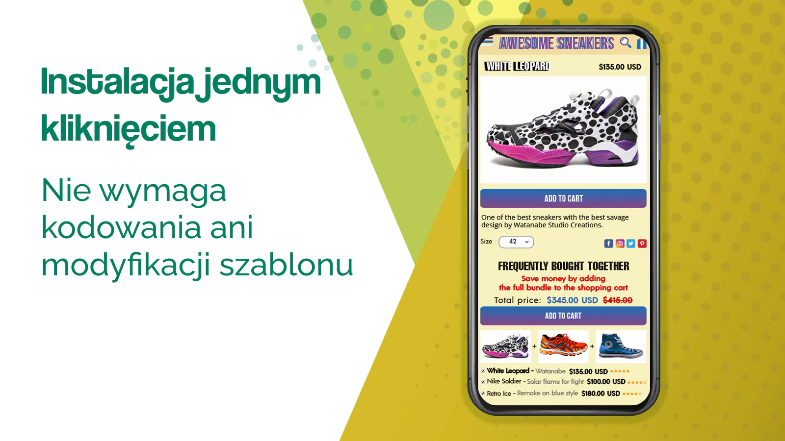 Brak kodowania czy modyfikacji szablonu