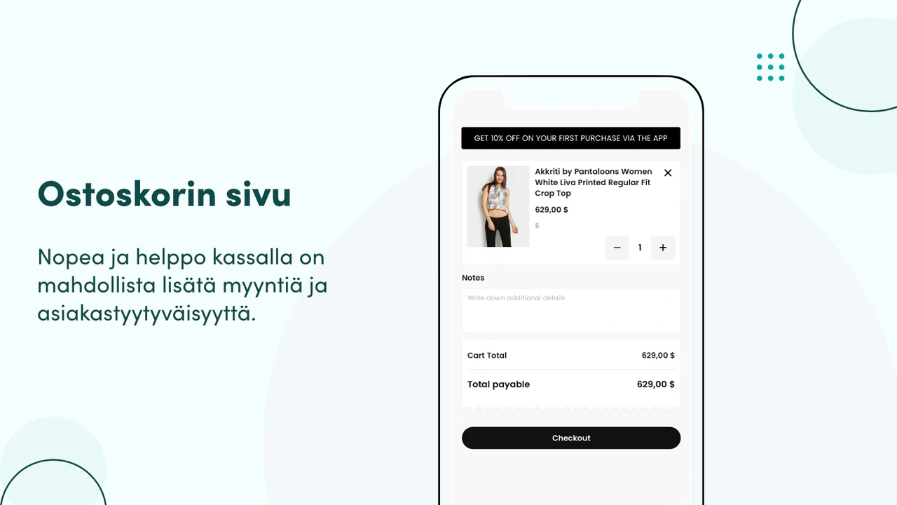 Ostoskorin sivu