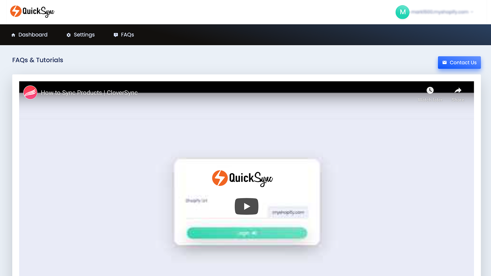 QuickSync für Clover Tutorials